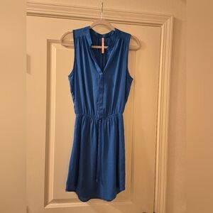 Eight Sixty Blue Midi Dress
